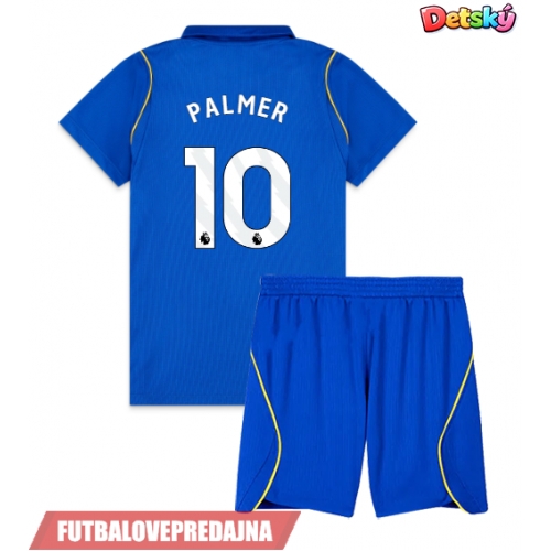 Lacne Dětský Futbalové dres Chelsea Cole Palmer #10 2026-27 Krátky Rukáv - Domáci (+ trenírky)
